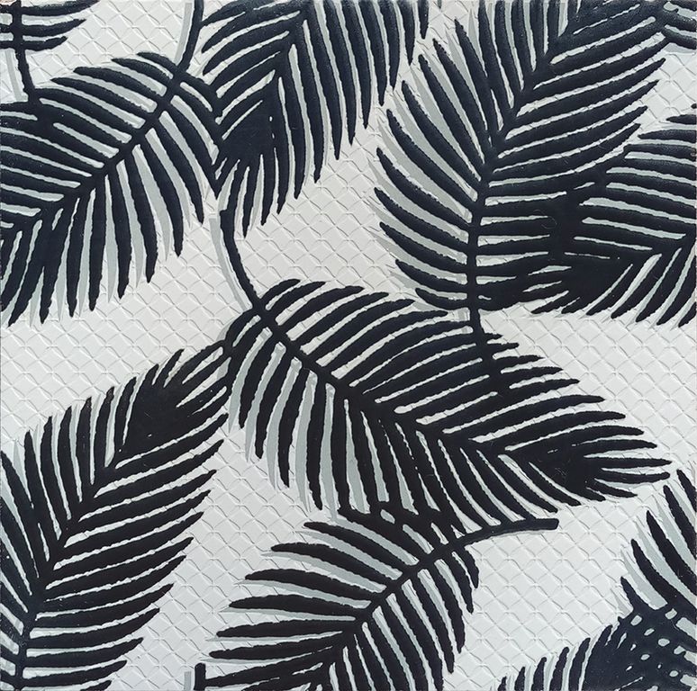 PACK DE 12 AZULEJOS PALM 14.5X14.5CM C/U