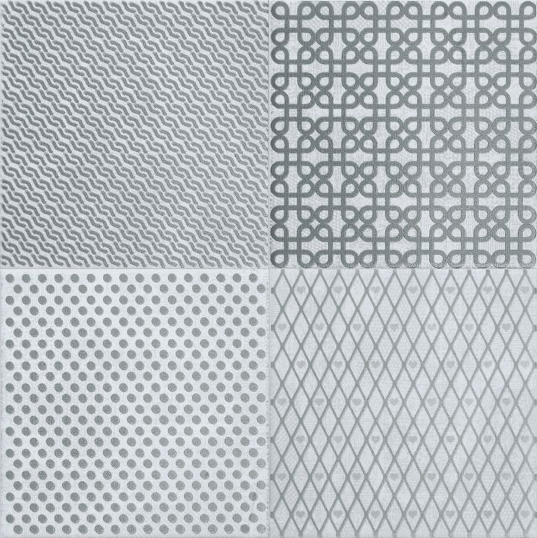 3 PACKS DE AZULEJO JOSEFA POR 4 DISEÑOS DIFERENTES  15X15CM C/U