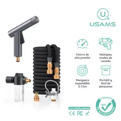 USAMS - Pistola lavado alta potencia presión de agua ajustable USAMS