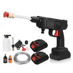 GENERICO - Pistola Hidrolavadora 48V Doble Batería Portatil Carro Auto