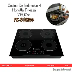 FINEZZA - Cocina De Induccion 4 Hornilla Finezza - FZ-318IN4