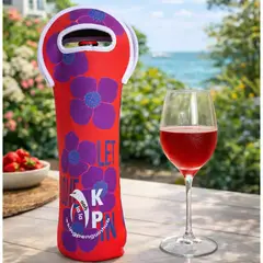 KING PENGUIN - King Penguin Wine Bag Ooh La La  Porta Botella Neopreno Aislante