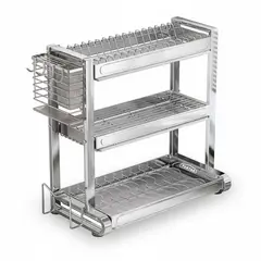 Pentha - Escurridor de Platos 3 Niveles Organizador para Cocina