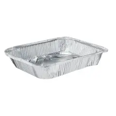 GENERICO - BANDEJA ALUMINIO U-THIL PARA HORNEAR RECTANGULAR GIGANTE 30.2CM X 42.2CM 6.7CM