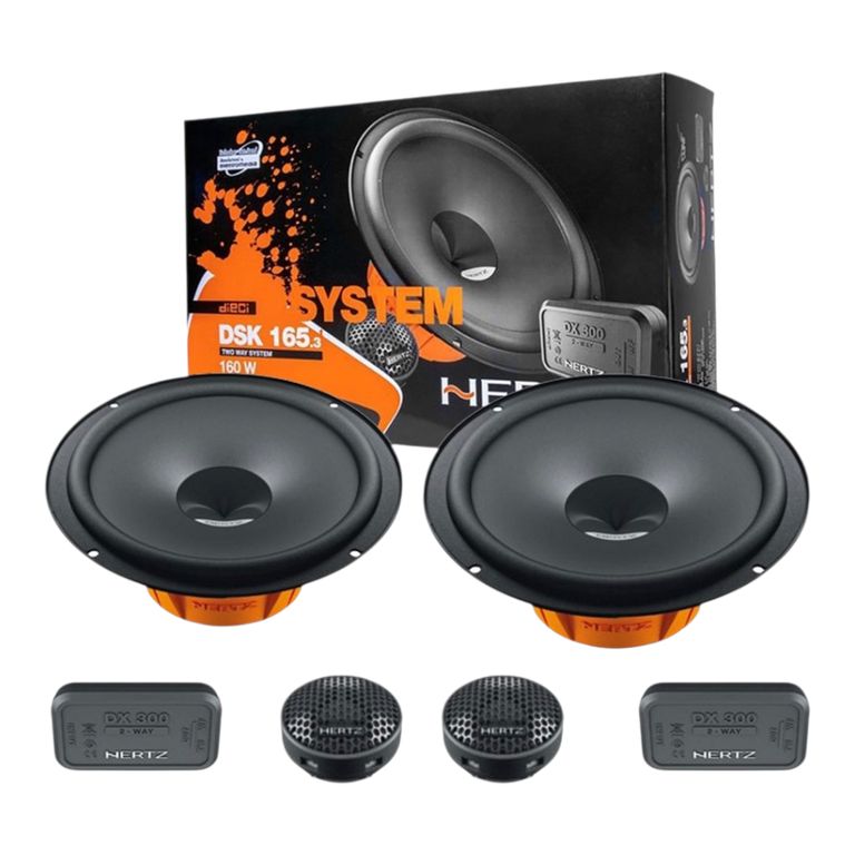 Parlantes Componentes HERTZ DIECI DSK165.3 - 160w - Bocinas de 6.5