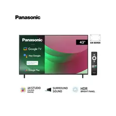 Panasonic - Televisor Panasonic Google TV 43 LED 4K UHD - TC-43NX700P