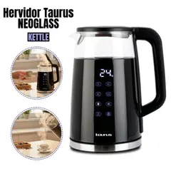 Taurus - Hervidor Digital Taurus De 1.7Lt - NEOGLASS