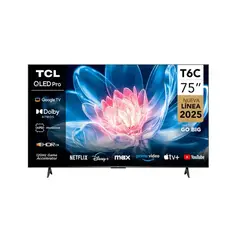 TCL - Televisor 75 Smart TV 4k Uhd Qled 75T6C