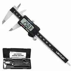 OEM - Calibrador Vernier digital 150 mm 6 pulgadas Acero Inoxidable Mas Estuche
