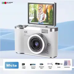OEM - CAMARA DIGITAL RETRO DE 48MP ZOOM DIGITAL DE 16X CON PANTALLA PARA  SELFIE