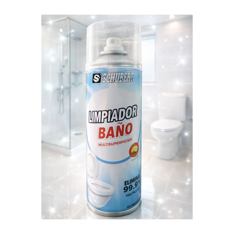 Espuma Limpiadora De Baños Schubert 450 Ml X 3 UND