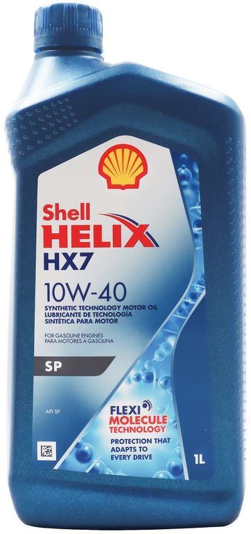 Aceite de Motor Shell Helix HX7 SemiSintetico SP 10W-40 1LT