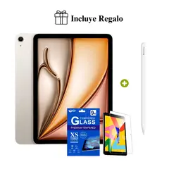 APPLE - Apple iPad Air 11” M4 128GB Wi‑Fi Starlight – Edición 2026 + Regalo + Pencil Pro
