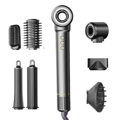 BOMIDI - Secadora de Cabello Profesional Bomidi HD07 Plata 7 en 1