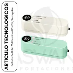 GENERICO - Sellador De Bolsa Multifuncional PortátilRecargable