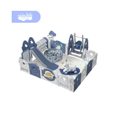 GENERICO - Cerco de Juegos Infantil modelo Cerco espacial completo DELUXE