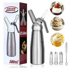 EVERSO - Dispensador De Crema Batida Sifón Crema Batida Máquina Profesional De Batir Crema