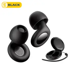 ESSAGER - Set Tapones oidos 4 tallas cancelación de ruido para dormir + estuche