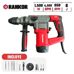 RANKOR - Martillo Perforador 1,500W  RH150001