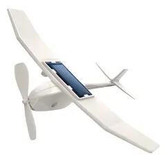 4M - Set de robótica arma un avión de energía solar
