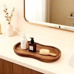 GENERICO - Tabla de Madera Natural 19x10 cm