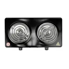 IMACO - Cocina eléctrica de mesa 2 Hornillas HP1400 Imaco