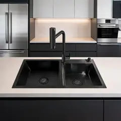 FRATELLI - Combo Llave Minimalista + Lavadero Acero Inoxidable 7843 –