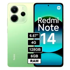 XIAOMI - REDMI NOTE 14 4G 128GB 6GB Verde