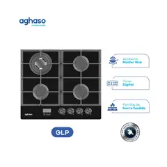 AGHASO - Encimera Mesa Vidrio 60 cm GLP