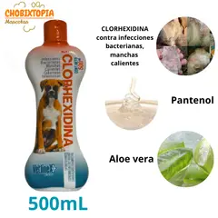 VETLINEX - SHAMPOO VETLINEX MEDICADO CLORHEXIDINA x 500 mL
