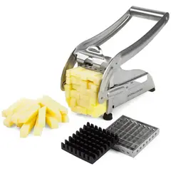 OEM - Picador de Papas y Vegetales de Acero Inoxidable - Cortadora Manual con Palanca Pro