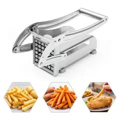 OEM - Cortadora de Papas Fritas Profesional 2 Tamaños - Picador de Vegetales en Bastones