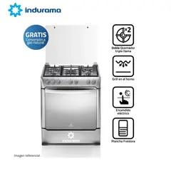 INDURAMA - Cocina de 5 Quemadores Firenze Zafiro