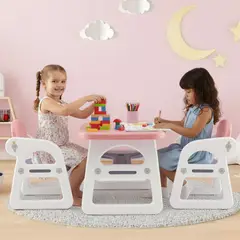 PERU IMPORTACIONES - MESA  PARA NIÑAS ERGONOMICO 1 a 6 años