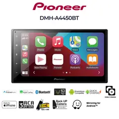 PIONEER - Pantalla Tactil Pioneer 6.8″ Apple CarPlay y Android Auto DMH-A4450BT