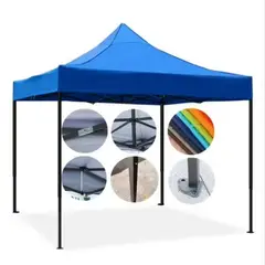 GENERICO - Toldo Plegable 2x2M Impermeable Resistente Para Jardín Playa Protección Solar