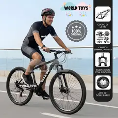 Velox - Bicicleta Deportiva Aro 29 «LANDER SPEED» Edición Exclusiva Black