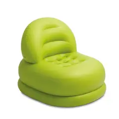 Intex - Sillon Inflable con espaldar verde