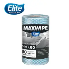 ELITE - Paños de limpieza MAX80 80 paños azul MAXWIPE ELITE