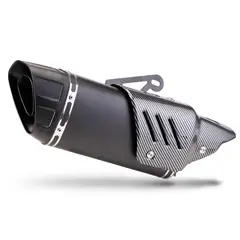 GENERICO - RESONADOR AKRAPOVIC GRANDE NEGRO MATE