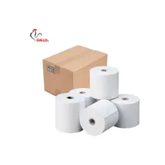 GALLOS - ROLLO DE PAPEL TERMICO GALLO 55GR  80 MM BLANCO P-N 3GAK670001