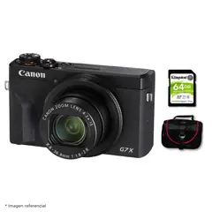 CANON - Cámara Canon Powershot G7 X MARK III + Kit Básico