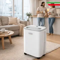 ALFANO - Deshumedecedor Portátil  Hasta 30 m² 25Lts por Día Deshumidificador Q-25SOFT