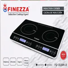 FINEZZA - Cocina de inducción - 2 hornillas (FZ-315IN-2)
