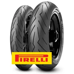 PIRELLI - PAR DE LLANTAS PIRELLI DIABLO ROSSO 3 MEDIDAS 110-70R17 y 150-60R17