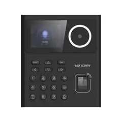 Hikvision - Control de Acceso y Asistencia Hikvision DS-K1T320EFWX-B, Rostro Huella y Tarjeta, Negro