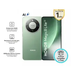 HONOR - MAGIC 8 LITE 5G VERDE 8RAM 256GB – REGISTRADO