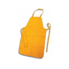 NACIONAL - MANDIL O DELANTAL PARA SOLDADOR DE CUERO COLOR AMARILLO