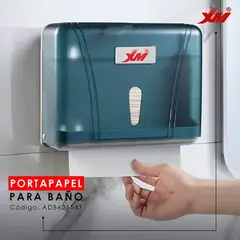 XM - Dispensador papel XM MOD ADB621547 plástico azul