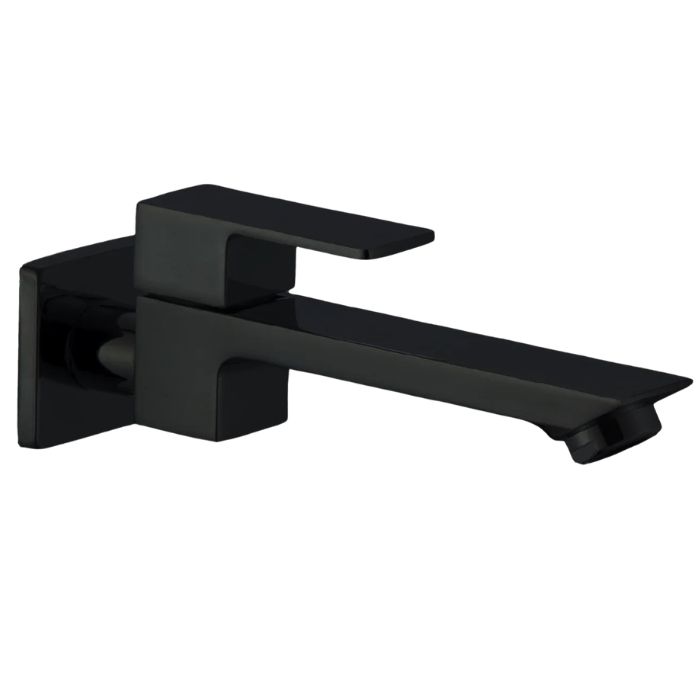 LLAVE DE AGUA FRÍA A LA PARED NEGRO TRT-1P